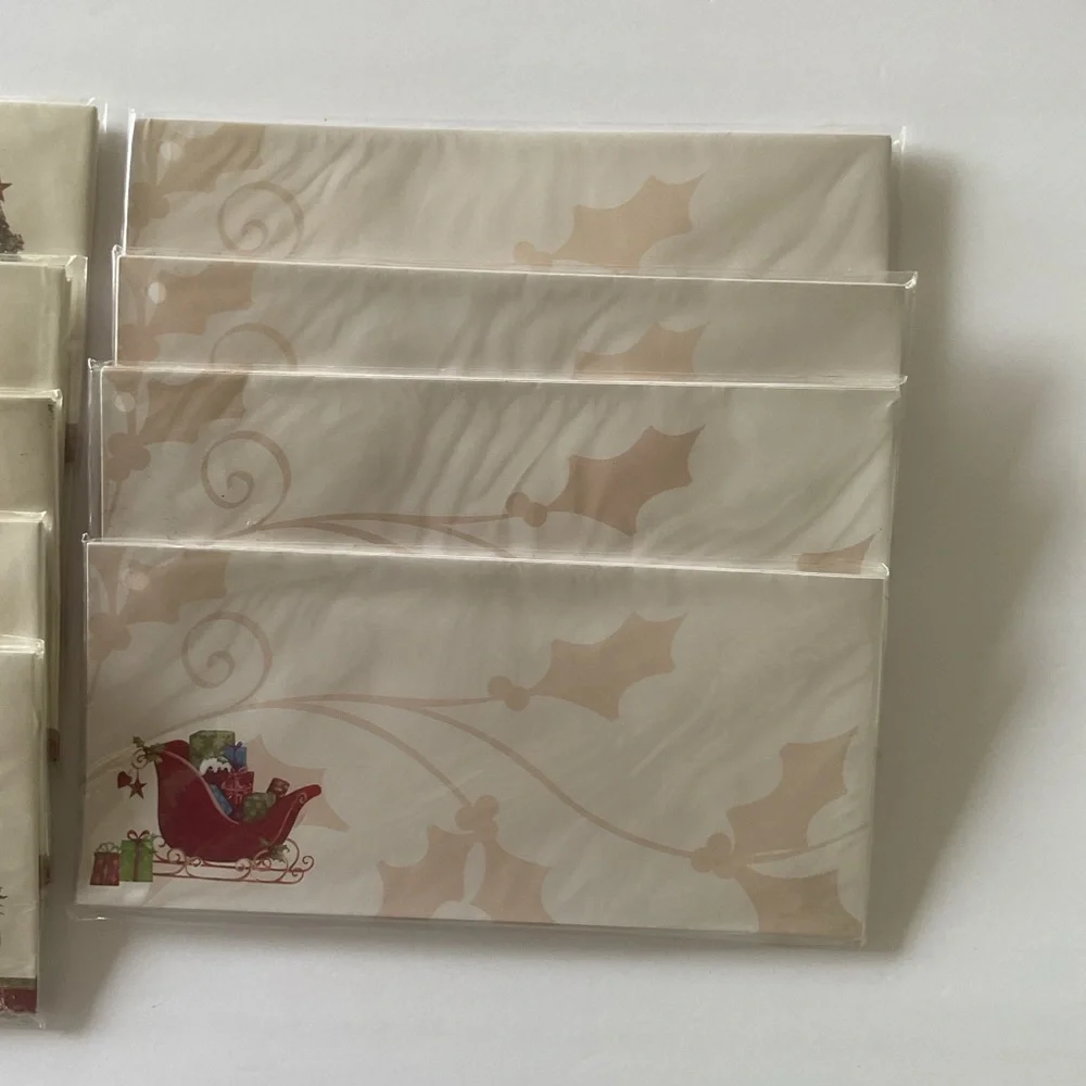 Michael’s Craft Stores  Christmas Envelopes NWT LOT OF 9 PACKAGES
